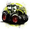 Koszulka rolnicza - ciągnik, traktor Claas