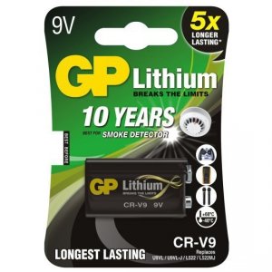 9V 1Bl Gp Lithium Cr-V9 6F22