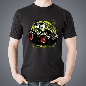 Koszulka rolnicza - ciągnik, traktor Claas
