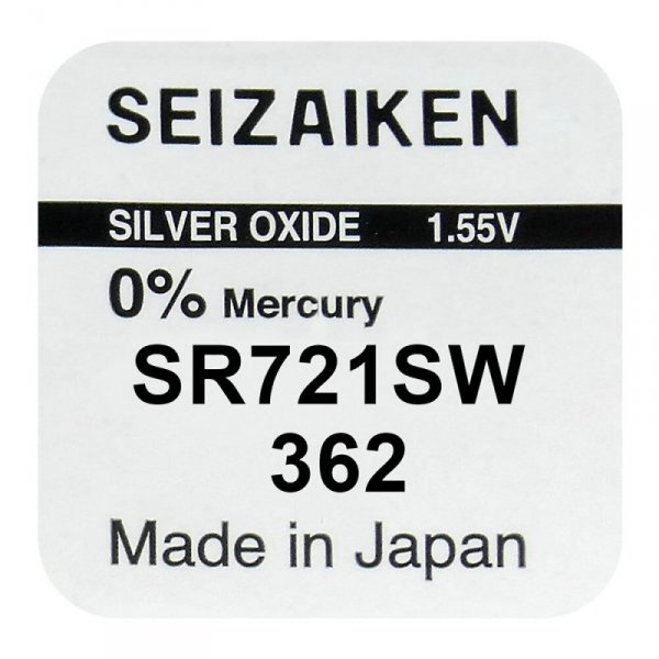362 Seizaiken SEIKO (SR721SW) Bat.