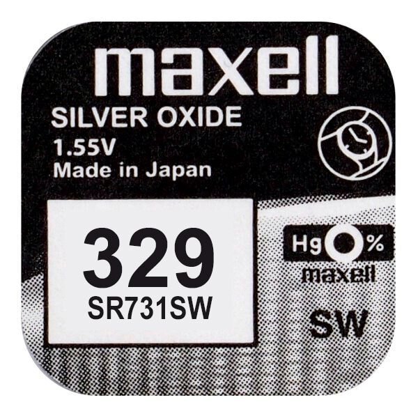 329 Bateria Maxell (Sr731Sw)