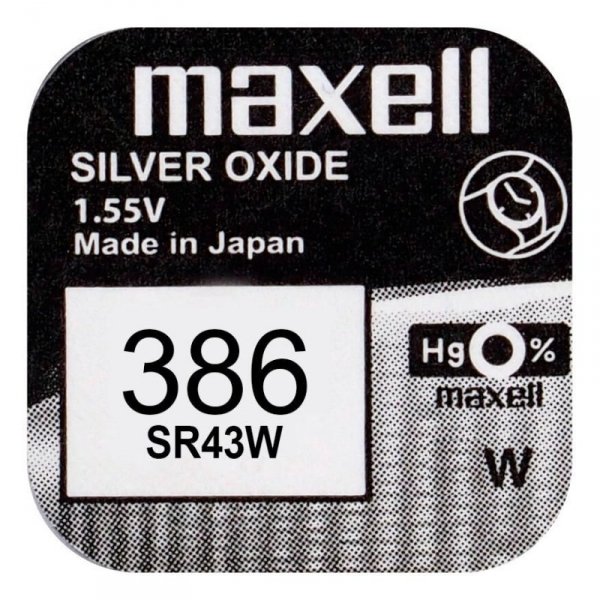 386 Bateria Maxell (Sr43W)