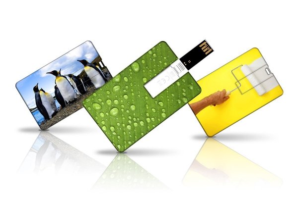 100 sztuk -pamięć USB z nadrukiem pendrive - karta kredytowa USB CC009
