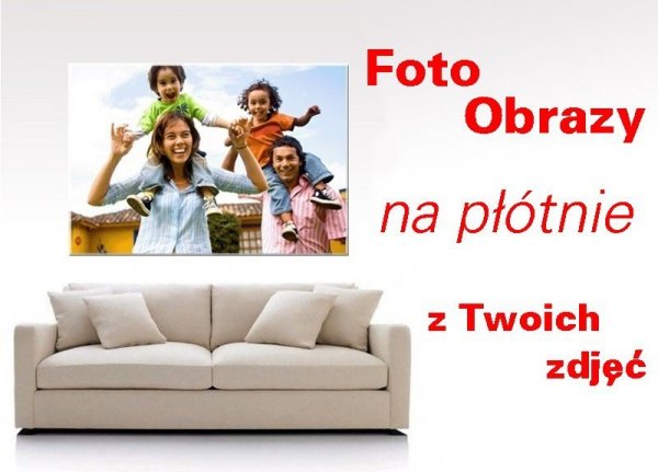 Fotoobraz 60x60 - obraz z twojego zdjęcia- darmowa dostawa
