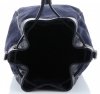 Kožené kabelka listonoška Vittoria Gotti tmavě modrá V6585