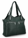Dámská kabelka shopper bag Herisson lahvově zelená 17B375