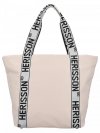 Dámská kabelka shopper bag Herisson béžová 1502H431