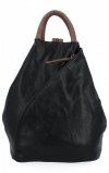 Dámská kabelka batůžek Hernan černá HB0137-1