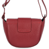 Kožené kabelka listonoška Vittoria Gotti červená V1839