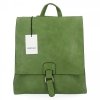Dámská kabelka batůžek Hernan světle zelená HB0349