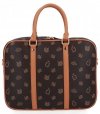 Dámská kabelka kufřík Herisson čokoládová 2052H401