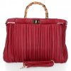 Dámská kabelka kufřík Herisson červená 2652A552
