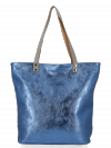 Kožené kabelka shopper bag Vittoria Gotti jeans B24