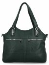 Dámská kabelka shopper bag Herisson lahvově zelená 17B375