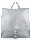 Dámská kabelka batůžek Hernan stříbrná HB0349