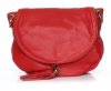 Dámská kožená kabelka listonoška – vysoká kvalita červená