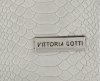 Kožené kabelka shopper bag Vittoria Gotti světle béžová V2L