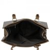 Dámská kabelka kufřík David Jones khaki CM6229