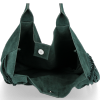Dámská kabelka shopper bag Vittoria Gotti lahvově zelená VPOS9