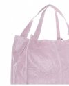 Kožené kabelka shopper bag Vittoria Gotti pudrová růžová V5