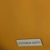 Kožené kabelka shopper bag Vittoria Gotti hořčicová V5701