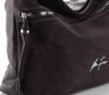 Kožené kabelka univerzální Velina Fabbiano čokoládová VF6148