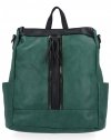 Dámská kabelka batůžek Hernan lahvově zelená HB0149