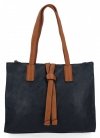 Dámská kabelka shopper bag Hernan tmavě modrá HB0192-1