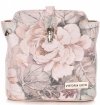 Kožené kabelka listonoška Vittoria Gotti růžová V1003