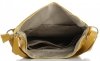 Kožené kabelka univerzální Vittoria Gotti hořčicová V3301