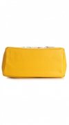 Kožené kabelka shopper bag Vittoria Gotti žlutá V577