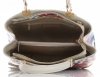 Kožené kabelka kufřík Vittoria Gotti béžová V399