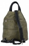 Dámská kabelka batůžek Hernan zelená HB0206