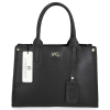 Kožené kabelka kufřík Vittoria Gotti černá V554050