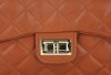 Kožené kabelka listonoška Genuine Leather zrzavá KST6