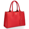 Kožené kabelka kufřík Vittoria Gotti červená V554050