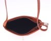Kožené kabelka listonoška Genuine Leather zrzavá 208