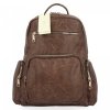 Dámská kabelka batůžek Herisson čokoládová 2102L2039