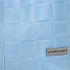 Kožené kabelka shopper bag Vittoria Gotti světle modrá B22