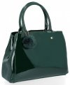 Dámská kabelka kufřík Herisson lahvově zelená 1852A546