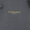 Dámská kabelka kufřík Herisson šedá 1602A521