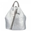 Dámská kabelka batůžek Hernan stříbrná HB0136-Lsr