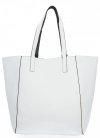 Dámská kabelka shopper bag Diana&Co bílá DTL165-3
