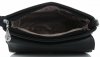 Kožené kabelka listonoška Silvia Rosa černá SR2022