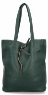 Dámská kabelka shopper bag Herisson lahvově zelená 15R355