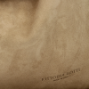 Kožené kabelka listonoška Vittoria Gotti tmavě béžová B3