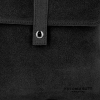 Kožené kabelka listonoška Vittoria Gotti černá B17