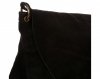 Kožené kabelka listonoška Genuine Leather černá 1324