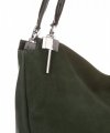 Kožené kabelka univerzální Silvia Rosa lahvově zelená SR2902