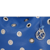 Kožené kabelka univerzální Vittoria Gotti modrá V3077